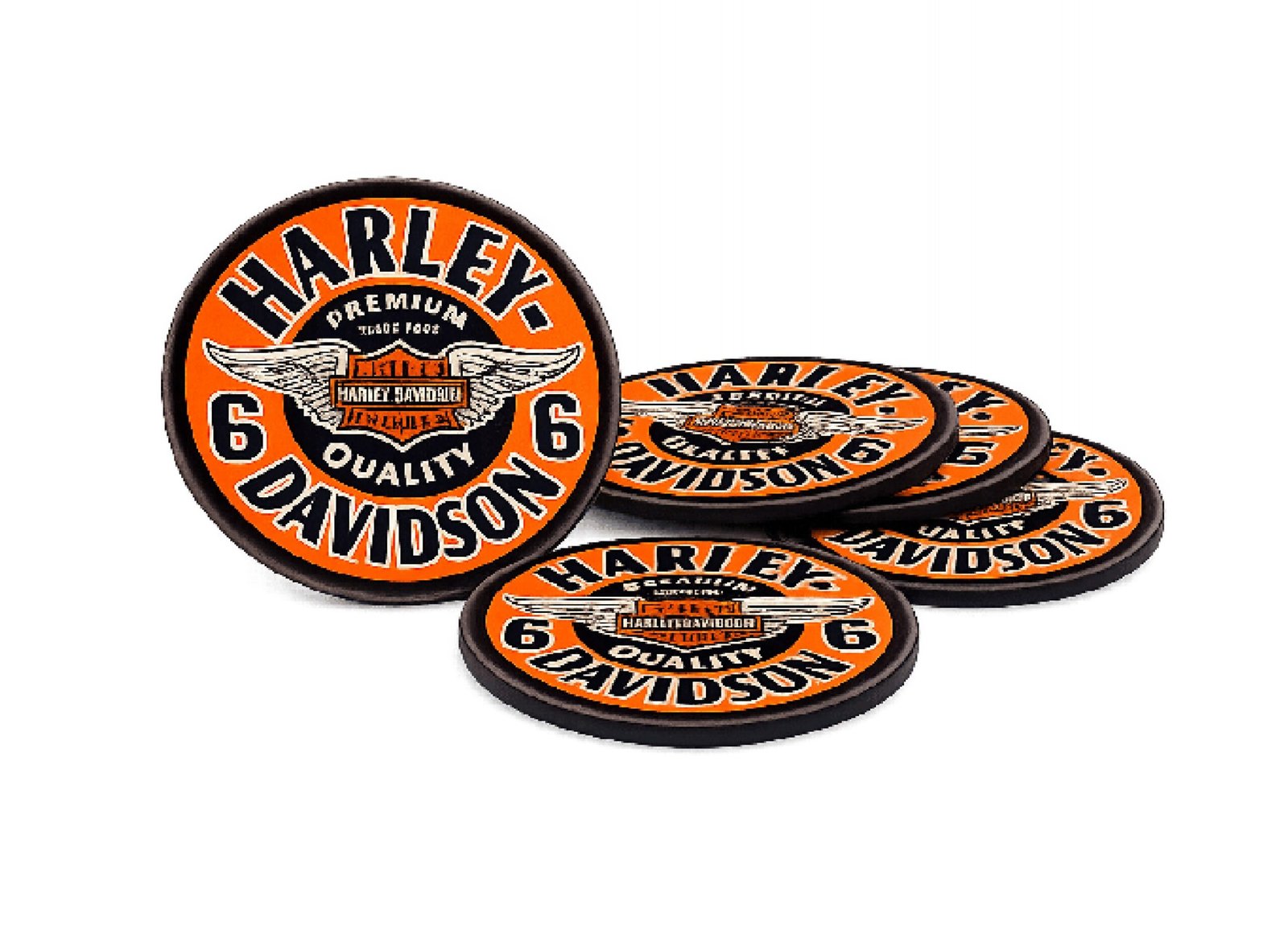Porta Copos Harley Davidson 6uni