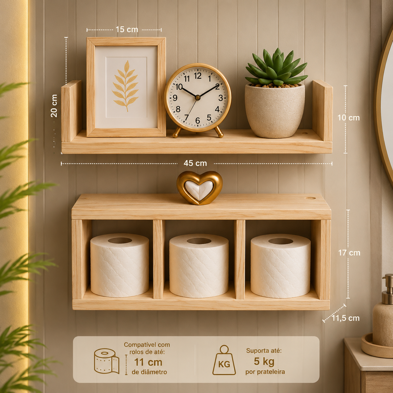 Kit Nicho e Prateleira